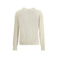 White Cotton Cardigan