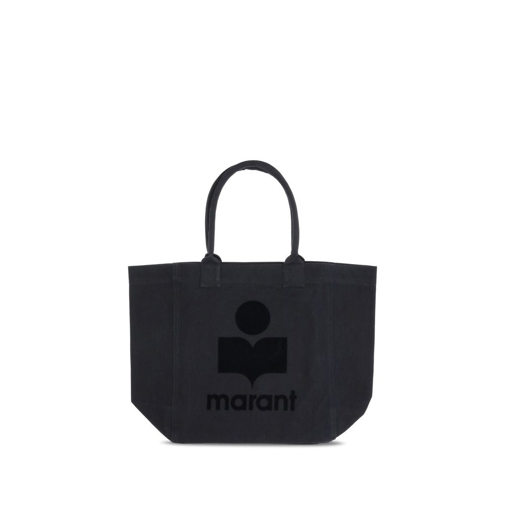 Black Cotton Shoulder Bag