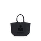 Black Cotton Shoulder Bag