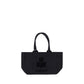 Black Cotton Shoulder Bag