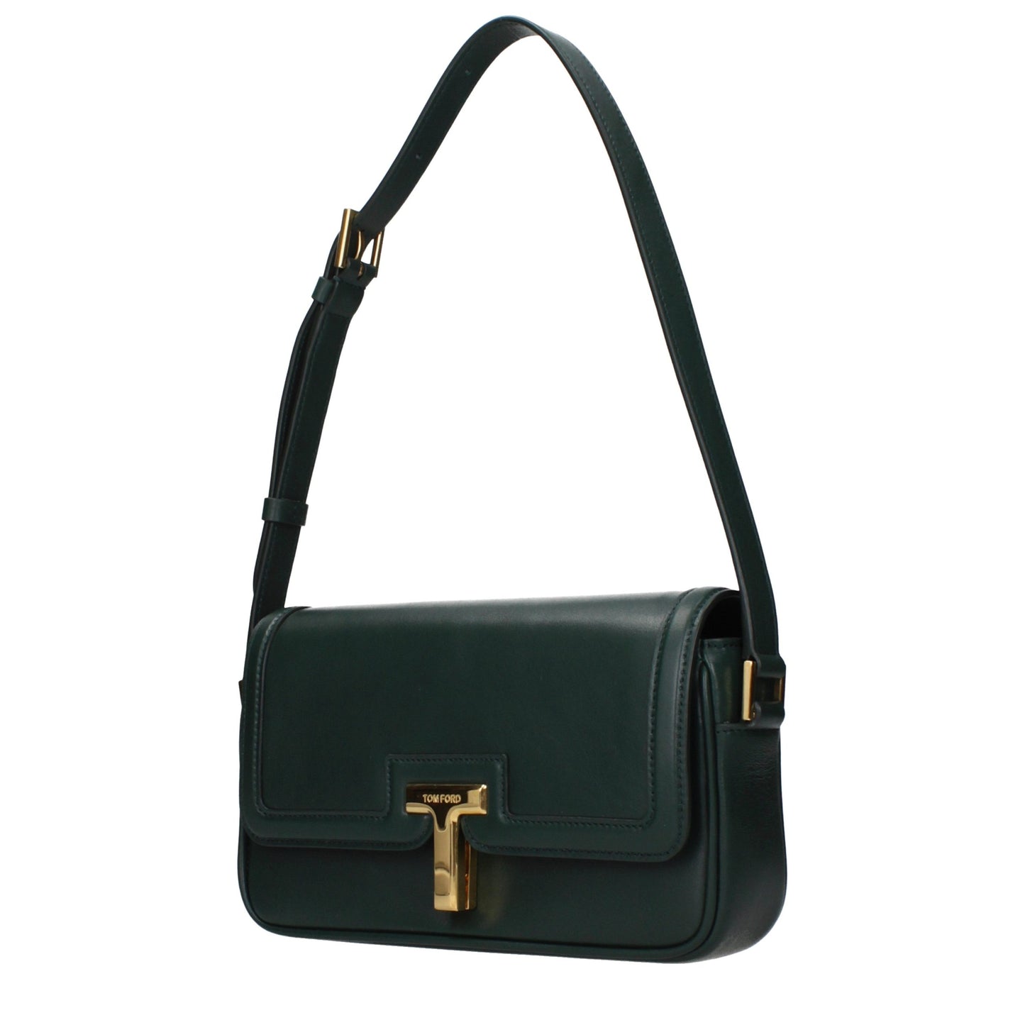 Green Leather Shoulder Bag