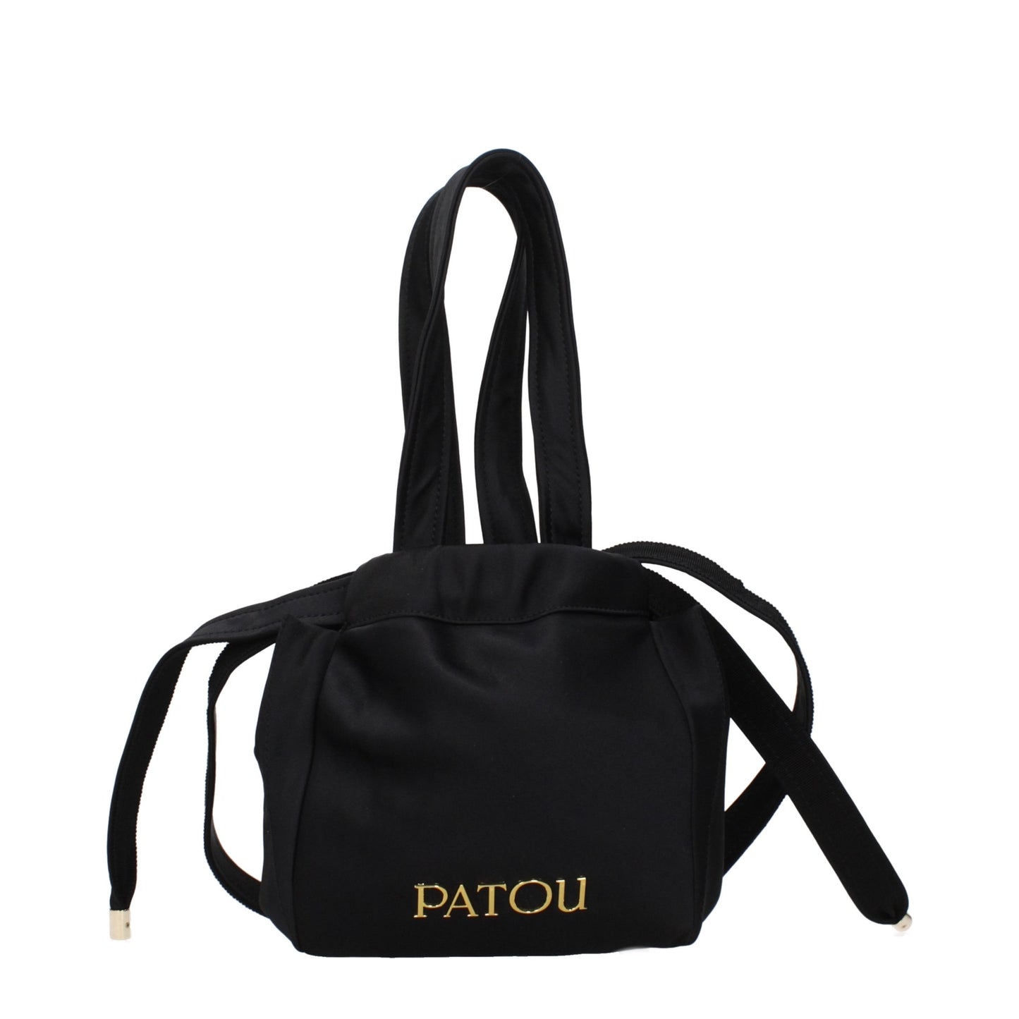 Black Fabric Handbag