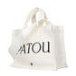 White Fabric Handbag