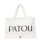 White Fabric Handbag