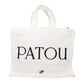 White Fabric Handbag
