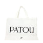 White Fabric Handbag