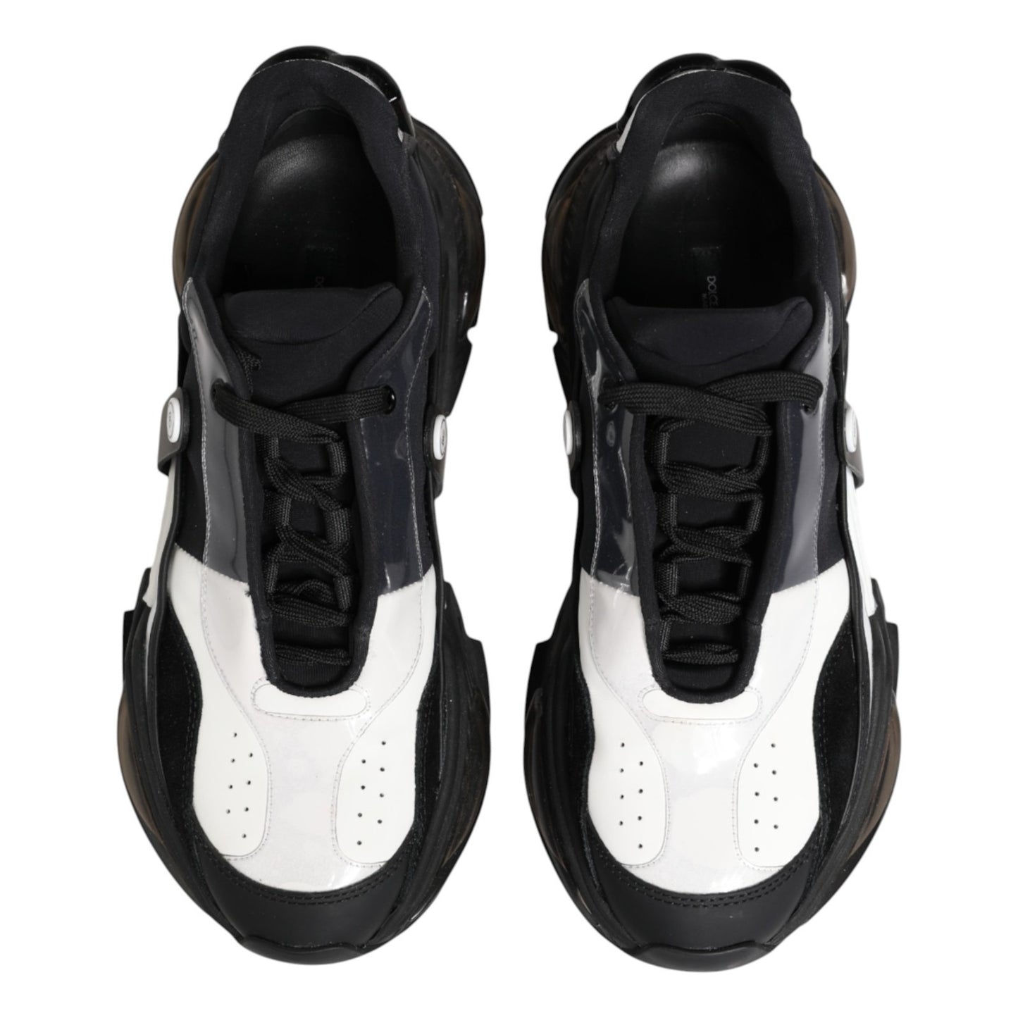 White Black Logo Airmaster Sneakers Shoes