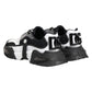White Black Logo Airmaster Sneakers Shoes