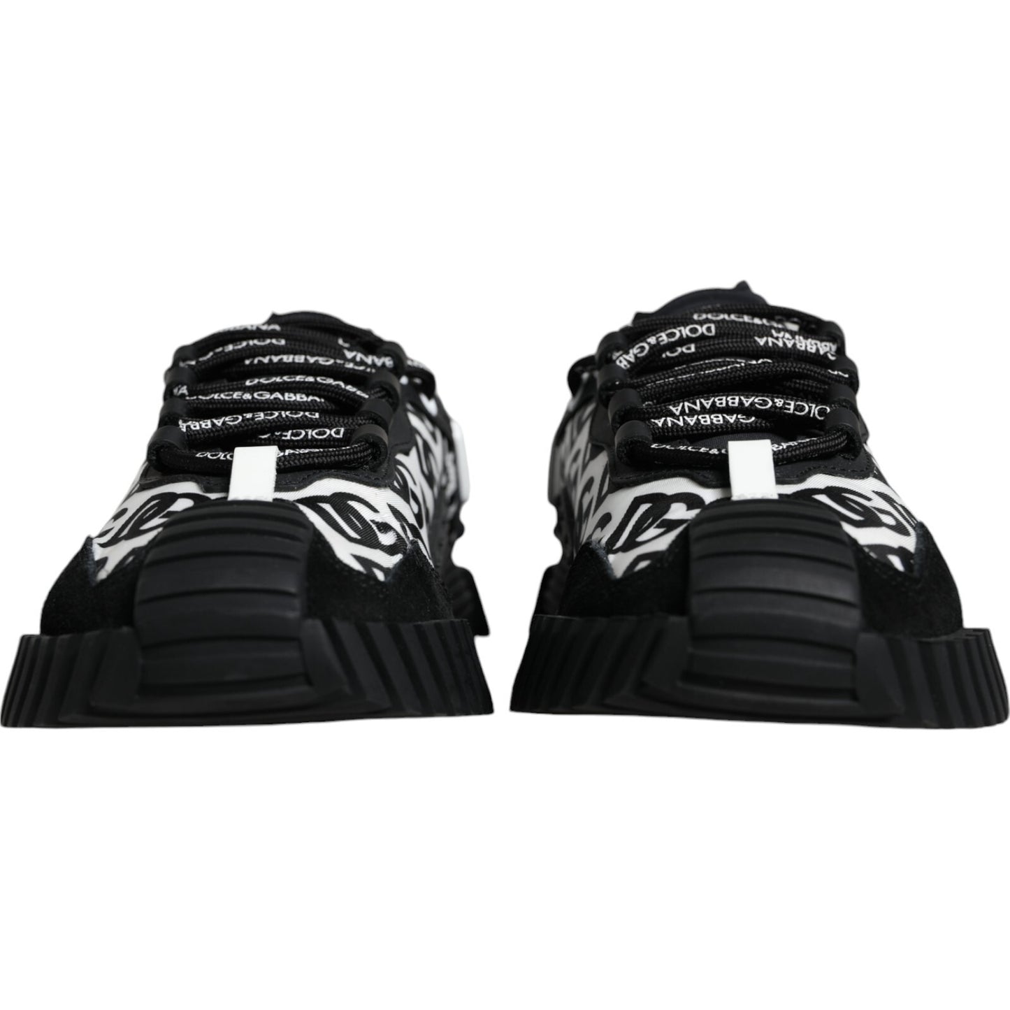 Black Logo Lace Up Low Top NS1 Sneakers Shoes