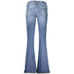 Blue Cotton Women's Jeans
