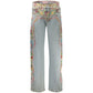 Blue Cotton Womens Jean