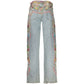 Blue Cotton Womens Jean