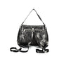 Black Polyurethane Women's Bag