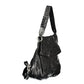 Black Polyurethane Women's Bag