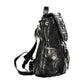 Black Polyethylene Backpack