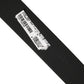 Black Leather Anchor Logo Metal Buckle Belt