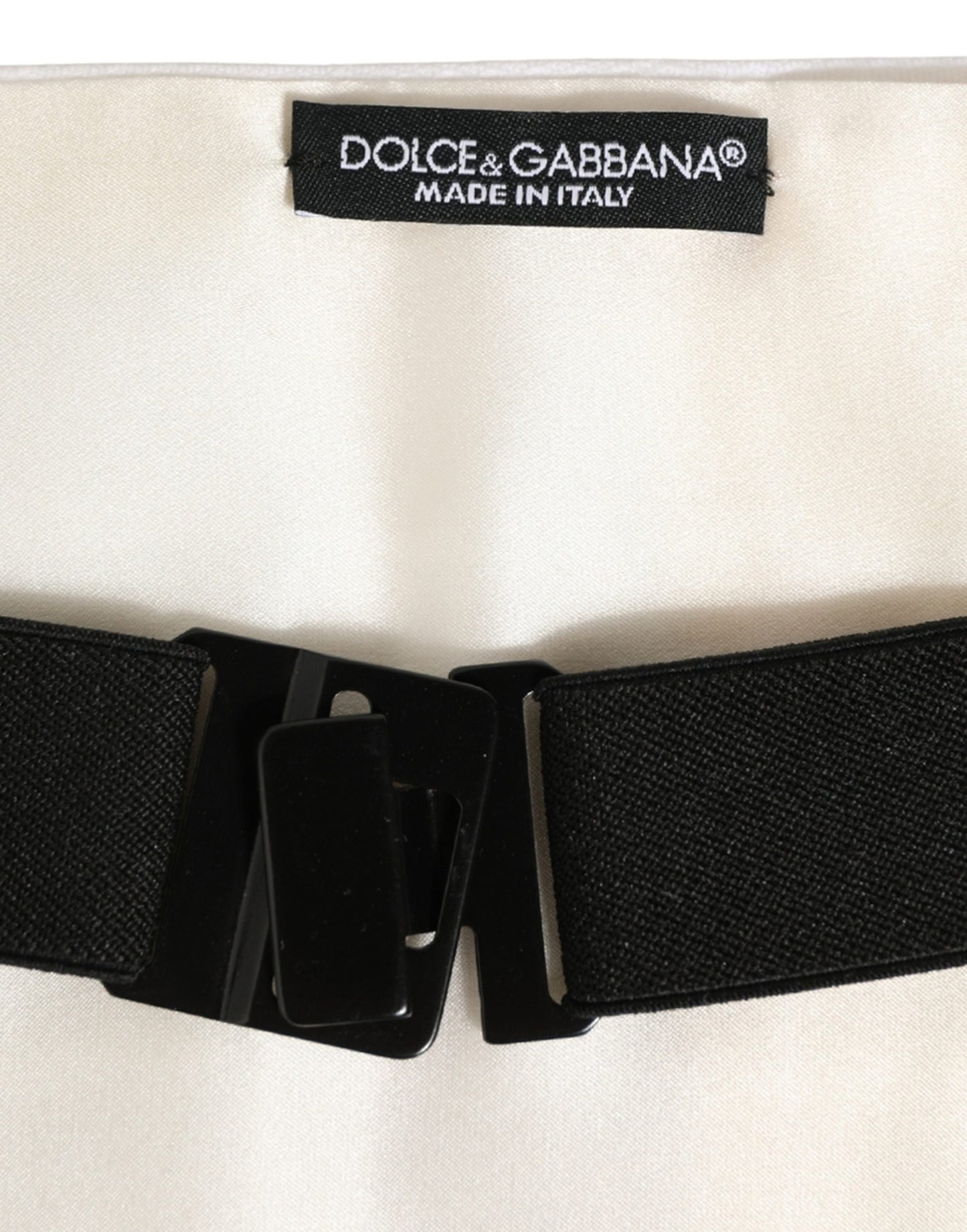 White Men Wide Waist Belt Cotton Cummerbund
