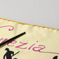 Cream Venezia Silk Twill Square Foulard Scarf