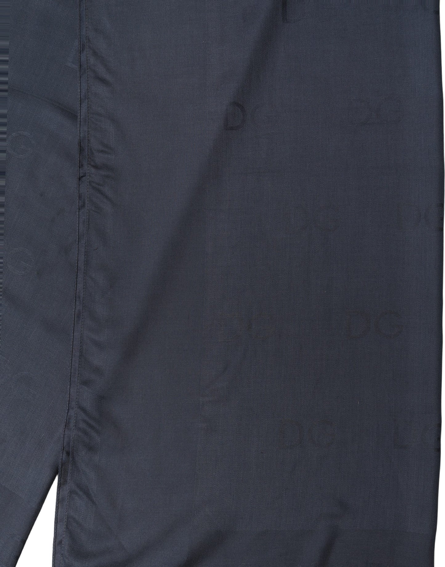 Dark Blue Modal Frayed Edge Lace Stole Scarf