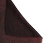 Dark Red Modal Frayed Edge Lace Stole Scarf