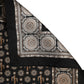 Black Cactus Silk Pocket Square Foulard Scarf