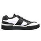 Black White MIAMI Low Top Men Sneakers Shoes