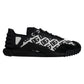Black Logo Lace Up Low Top NS1 Sneakers Shoes