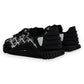Black Logo Lace Up Low Top NS1 Sneakers Shoes