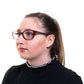 Red Plastic Glasses (Frames)