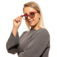 Red Plastic Sunglasses