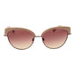 Beige Metal & Stainless Steel & Aluminum Sunglasses