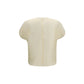 Beige Silk Shirt