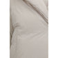 Gray Polyamide Full-Length Jacket