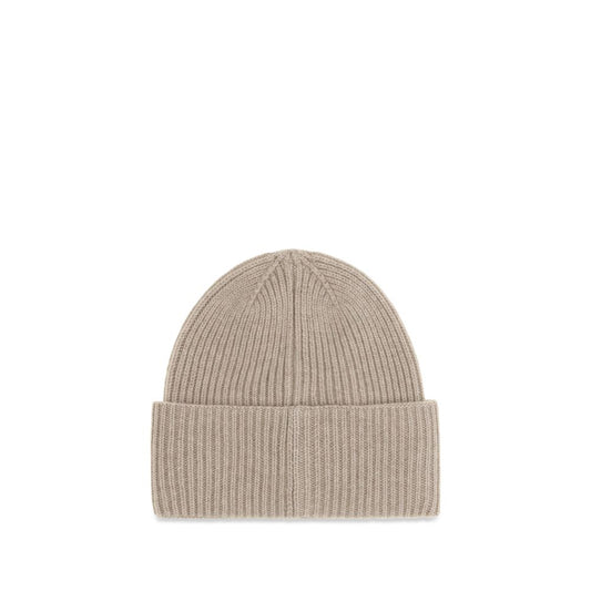 Beige Cashmere Beanie