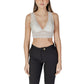 White Polyester Bra