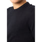 Black Cotton Sweatshirt