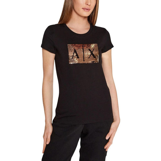 Black Cotton T-Shirt