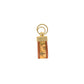 Beige Polyethylene Keychain