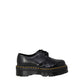 Black Leather Lace-Up Boots