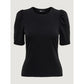 Black Cotton T-Shirt