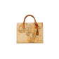 Beige Cotton Handbag