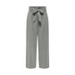 Bicolor Viscose Casual Pants