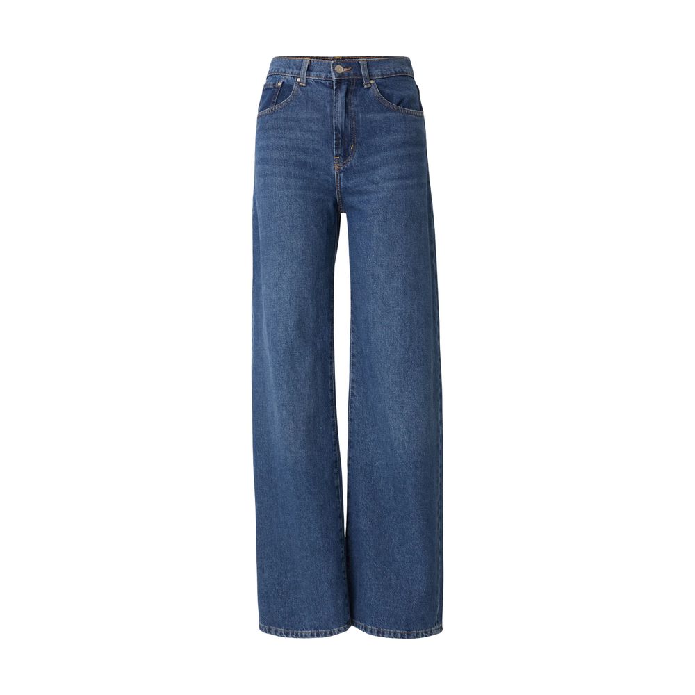 Blue Cotton Relaxed Fit Jeans