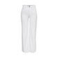 White Cotton Relaxed Fit Jeans
