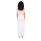 White Cotton Relaxed Fit Jeans