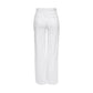 White Cotton Relaxed Fit Jeans