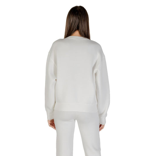 Cream Viscose Sweatshirt