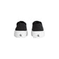 Black And White Recycled Cotton Platform Sneakers