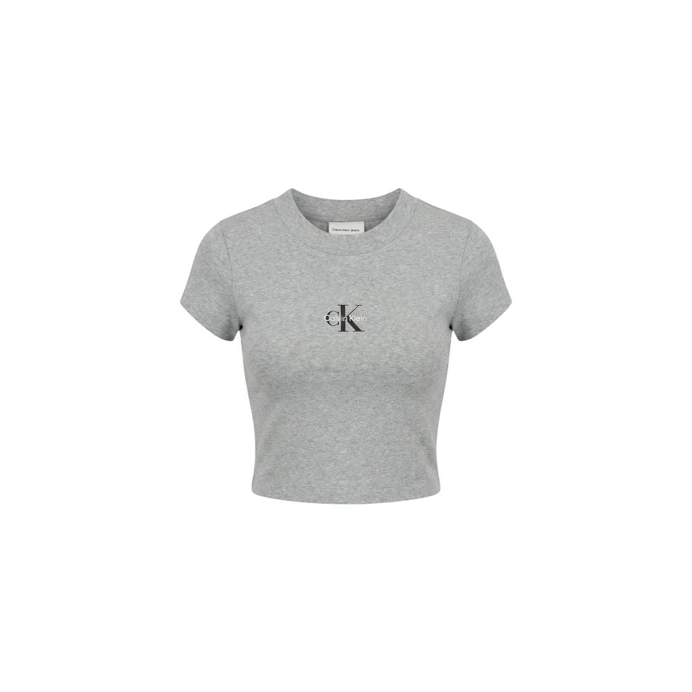 Gray Cotton T-Shirt