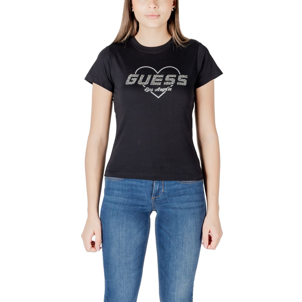 Black Cotton T-Shirt